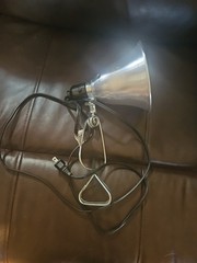 Heat Lamp Tested And Working Great For Animals Pets no bulb