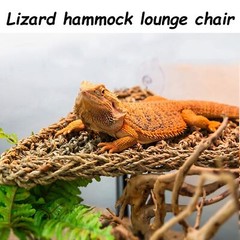 Tfwadmx 3 Pack Bearded Dragon Hammock Lizards Lounger Reptile Climbing Access…