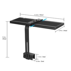 LED Aquarium Light for 12-20 Inch Tanks, Full Spectrum Fish Tank Light with 2…