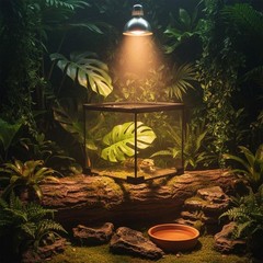 Stackable Amphibian Enclosure Anti-Escape Design Lizard Habitat Excellent