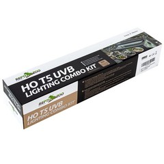 REPTI ZOO 8W Reptile T5 HO UVB Lighting Combo Kit, Light 1 Count (Pack of 1)