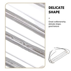 4Pcs Reusable Heating Rod Accessories for Poultry Lamp and Oven Heating Tubes
