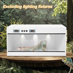 Reptile Lounge Habitat with Intelligent Thermostat, Reptile Pet Breeding Box