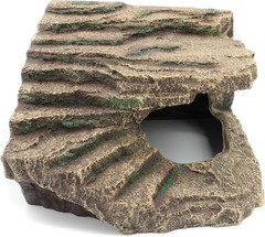Resin Reptile Hideouts Cave Habitat Decor for Gecko Leopard Lizards Toad Turtle