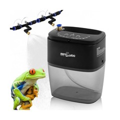 REPTI ZOO 800ml Portable Mister Fogger for Reptile Tank Enclosure – Terrarium…