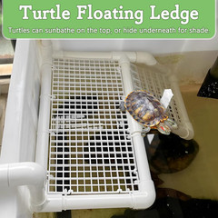 Hanging Turtle Basking Platform, Plastic Turtle Dock Basking Area Reptile Floati