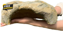 Extra Large Resin Reptile Hide for Ball Pythons, Lizards, Leopard Geckos