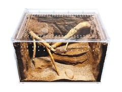 Herpcult Acrylic Reptile Terrarium Gecko Lizard Spider Vivarium Enclosure XLarge