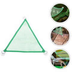 Reptile Hammock Breathable Canvas Hanging Bed with Suction Cups for Tank