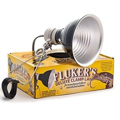 Fluker’s Repta-Clamp Lamp, Heavy Duty Clamp Light For Assorted Sizes , Styles