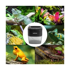 REPTI ZOO 800ml Portable Mister Fogger for Reptile Tank Enclosure – Terrarium…