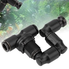 Reptiles Fogger Mist Sprinkler, 360°Adjustable Double Head Reptiles Fogger