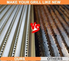 17 1/8 X 9 3/8″ Grill Emitter Grates for Charbroil TRU-Infrared 2 Burner 4636…