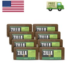 Coconut Husk Brick 8 Count, Organic Bedding for Reptiles, Made with 100% Coco…