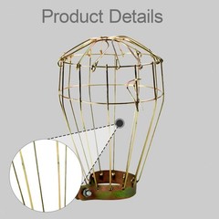 Reptile Heat Lamp Guard Heating Lamps Holder Gifts Iron Sturdy Supplies