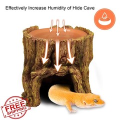 NANEEZOO Reptile Hide Cave