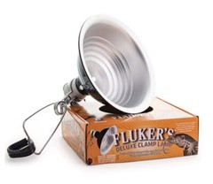 Set Of 6 – Fluker’s Clamp Lamp – 150W; 8.5 Reptile Heat Lamp – Used NO BOX