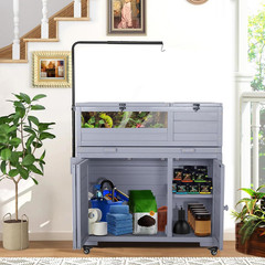 Premium Reptile Habitat Enclosure for Tortoises, Lizards, and Snakes – Adjustabl