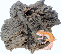 Reptile Cork Bark Substrate,1.5 LB Natural Tree Bark for Terrarium Wood Gecko Cl