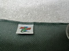 Zoo Med Green Nylon Mesh Reptile Hammock 10 Inch Triangle Suction