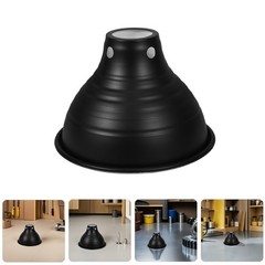 2 Pcs Reptile Light Reflector Cover Terrarium Pet Heat Lamp Holder Dome Fixture