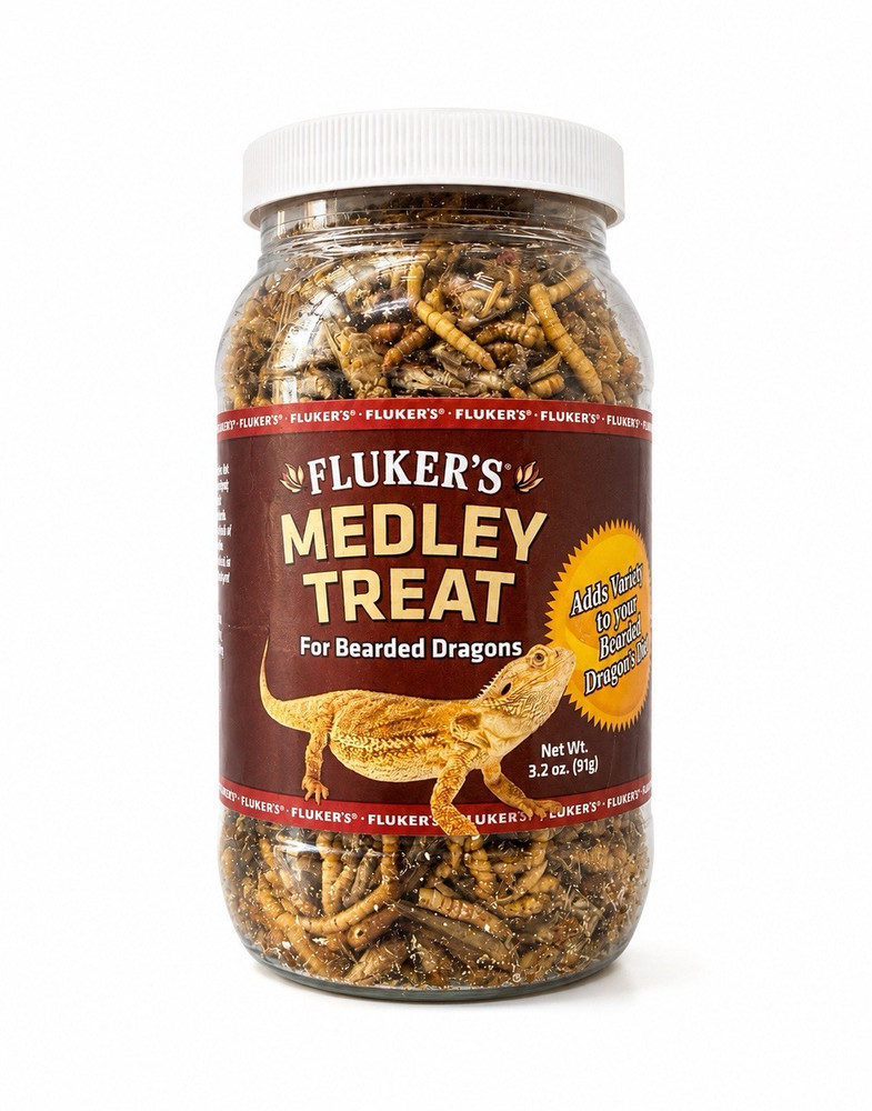 Fluker’s Medley Treat for Bearded Dragons 3.2 oz (90 g)