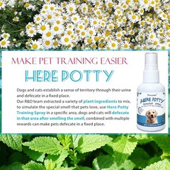 Dog Not Here & Here Potty Training Spray Kit, Puppy Essentials. Pee Here Corr…