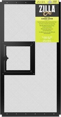 Zilla Pet Reptile Terrarium Screen Cover Hinged Door 24×12 Black