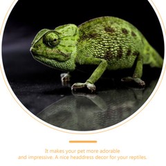 8PCS Mini Reptile Hats Hamster Hat Pet Costume Accessories Christmas Snake Hat