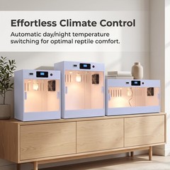 PVC Reptile Terrarium Pet Breeding Habitat with App Control, for Easy