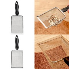 Stainless Steel Litter Sifter Fine Mesh Reptile Poop Scooper Sand Shovel Scoops