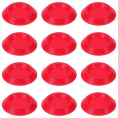 12 PCS Cockroach Feeder Round Feeding Dishes Bowl for Crickets Insect