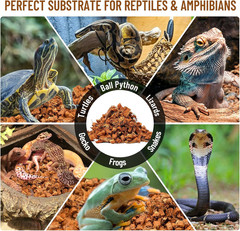 10LB Coconut Chip Substrate 72Qt Reptile Bedding Husk Coco Fiber Terrarium