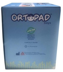 Ortopad® Bamboo Boys Eye Patches, 50/bx, Racing Flames Pack Med Size 2-4 yr