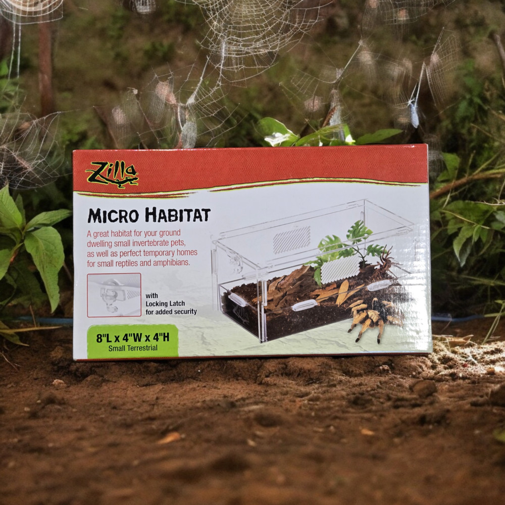 Zilla Micro Habitat Terrestrial for Ground Dwelling Small Pets FREE SHIPPING