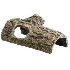 Reptile, Zilla Bark Bends Decor (Large – 12″L x 6″W x 6″H)