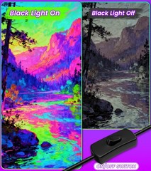 2 Pack 42W LED Black Light Bar, Blacklight with 6FT 2,