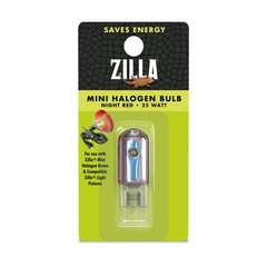 Zilla Night Red Mini Halogen Bulb for Reptiles 35 Watts