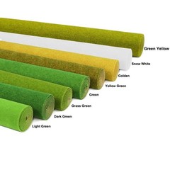 CP134 Artificial Model Grass Mat Trains Golden Yellow Golden Autumn Landscape…