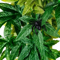 2 Pack Reptile Silk Plants with Suction Cups – Realistic Climbing Vines & Gra…