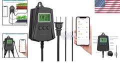 Remote Temperature Controller for Reptiles – WiFi, LCD Display, Touch Control