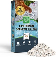 100% Flaked Oyster Shell 5 lb, Pacific Pearl, for Chickens and Ducks, Egg Lay…