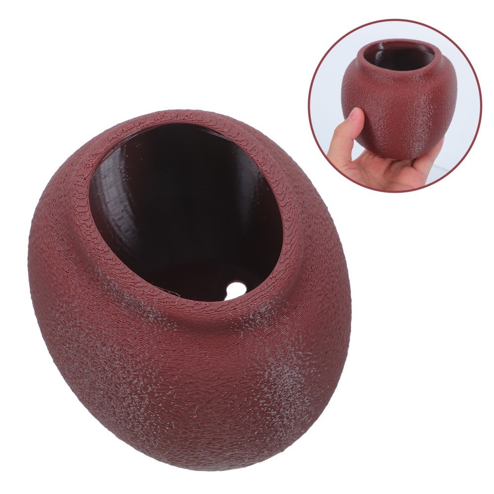 Egg Shaped Frog Breeding Box Toad House Habitat Tank Accessories
