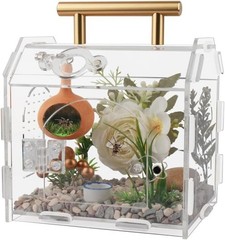 Premium Acrylic Spider Enclosure Jumping Tarantula Reptile Insect Terrarium Tran