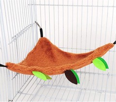 6 Pcs Hamster Hammock Small Animals Hanging Warm Bed House Organic Natural Ap…