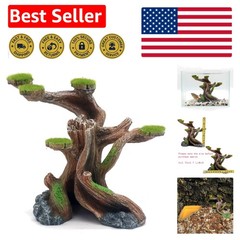 Artificial Moss Tree Trunk for Fish Tanks – Natural Look Aquarium Accessory