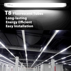 F15T8/DL 18 Inches T8 15 Watt Fluorescent Tube Compatible for Sylvania GE Eik…