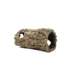 Reptile Terrarium Hideout Decor, Resin Wood Hide Decor for Reptiles, Fish, Am…