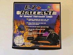 E-Z Ballast Coralife for 18-55 watt compact Florescent Lamp 120 v 60Hz Straight