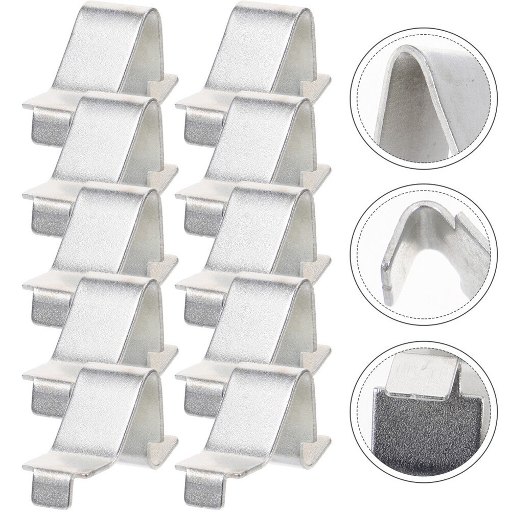 12 Pcs Husky Shelf Clip Cabinet Support Clips File Accessories
